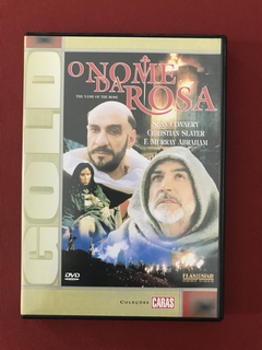 DVD- O Nome Da Rosa - Sean Connery/ Christian Slater - Semin