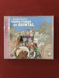 CD - Grupo Fundo De Quintal - Samba Quente - Nacional - Novo
