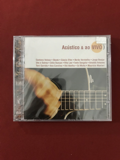 CD - Acústico E Ao Vivo - Caso Sério - Nacional - Novo