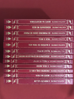 Livro - Coleção Agatha Christie - 12 Volumes - Capa Dura
