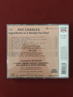CD - Ray Charles- Ingredients In A Recipe For Soul- Nacional - comprar online