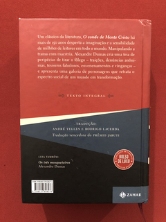 Livro - O Conde De Monte Cristo - Alexandre Dumas - Ed Zahar - comprar online
