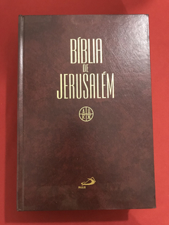 Livro - Bíblia De Jerusalém - Capa Dura - Seminovo