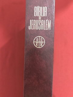 Livro - Bíblia De Jerusalém - Capa Dura - Seminovo na internet