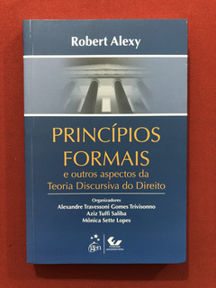 Livro - Princípios Formais - Robert Alexy - Seminovo
