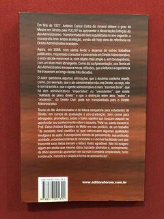 Livro - Teoria Do Ato Administrativo- Antônio Amaral- Semin. - comprar online
