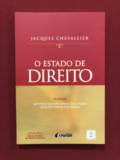 Livro - O Estado De Direito - Jacques Chevallier- Seminovo