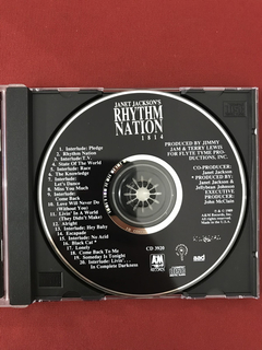 CD - Janet Jackson - Rhythm Nation - Importado - Seminovo na internet