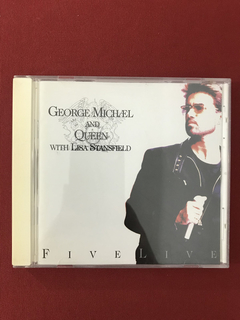 CD - George Michael, Queen, Lisa Stan. - Five Live - Import
