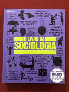 Livro - O Livro Da Sociologia - Globo Livros - Capa Dura - Seminovo