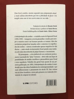 Livro - A Interpretação Dos Sonhos - Sigmund Freud - Ed. L&PM - Seminovo - comprar online