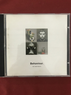 CD - Pet Shop Boys - Behaviour. - 1990 - Importado