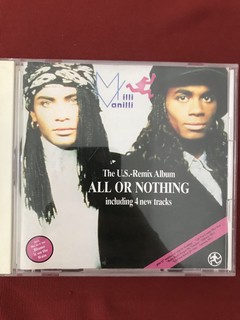 CD - All or Nothing - The U.S. Remix Album - Importado