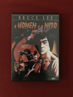 DVD - O Homem E O Mito - Bruce Lee - Dir: Ng See Yuen