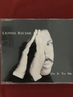 CD - Lionel Richie - Do It Me - 1992 - Importado
