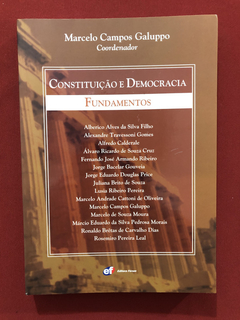 Livro - Constituição E Democracia: Fundamentos - Seminovo
