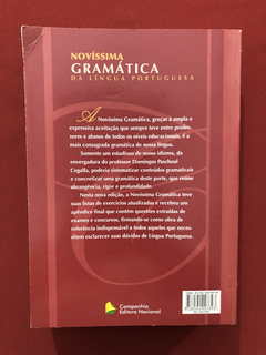 Livro - Novíssima Gramática Da Língua Portuguesa - Domingos - comprar online