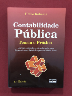 Livro - Contabilidade Pública - Heilio Kohama - Seminovo