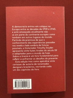 Livro - Sobre A Tirania - Timothy Snyder - Companhia Das Letras - Seminovo - comprar online