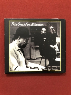 CD - Duke Ellington And Ray Brown - This One's For Blanton
