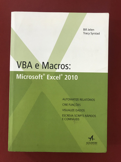 Livro - VBA E Macros: Microsoft Excel 2010 - Seminovo