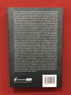 Livro - O Conceito De Constituição - Alberto Paes - Seminovo - comprar online