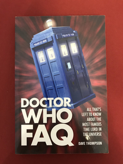 Livro - Doctor Who - FAQ - Dave Thompson - Seminovo