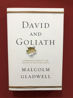 Livro - David And Golliath - Malcolm Gladwell - Seminovo