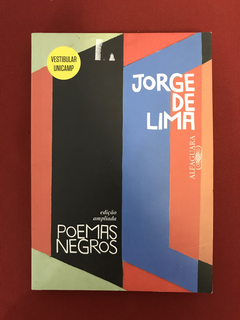 Livro - Poemas Negros - Jorge de Lima - Alfaguara - Seminovo