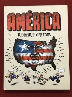 HQ - América - Robert Crumb - Ed. Conrad - Capa Dura - Seminovo