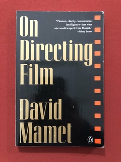 Livro - On Directing Film - David Mamet - Editora Penguin