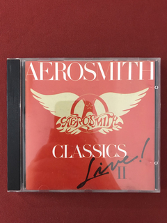 CD - Aerosmith - Classics Live II - Nacional - Seminovo