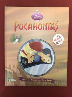 Livro - Pocahontas - Clássicos Disney - Capa Dura - Seminovo