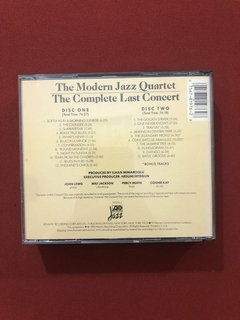 CD Duplo - The Modern Jazz Quartet - The Last Concert - Semi - comprar online