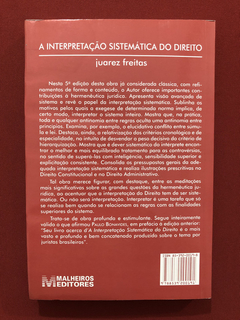 Livro- A Interpretação Sistemática Do Direito- Juarez- Semin - comprar online