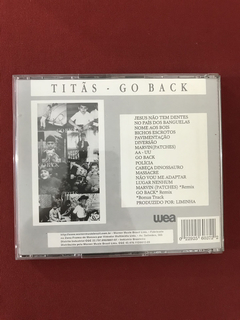 CD - Titãs - Go Back - Nacional - Seminovo - comprar online