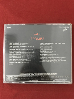 CD - Sade - Promise - 1985 - Nacional - Seminovo - comprar online