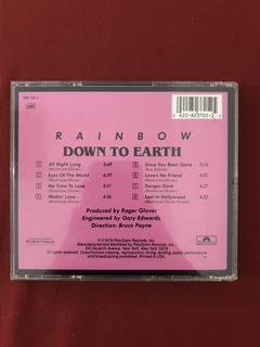 CD - Rainbow - Down To Earth - Importado - Seminovo - comprar online