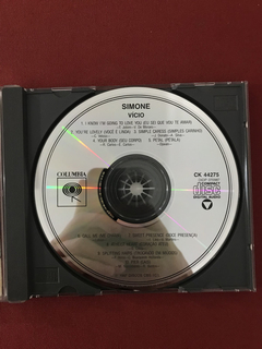 CD - Simone - Vício - 1987 - Importado na internet