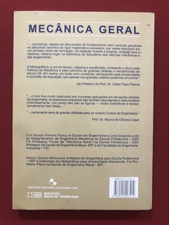 Livro - Mecânica Geral - Luiz Novaes Ferreira - Amadeu Zenjiro - Blucher - comprar online