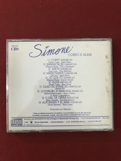 CD - Simone - Corpo E Alma - 1982 - Nacional - comprar online