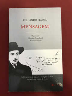Livro - Mensagem - Fernando Pessoa - Ed. 7Letras - Seminovo
