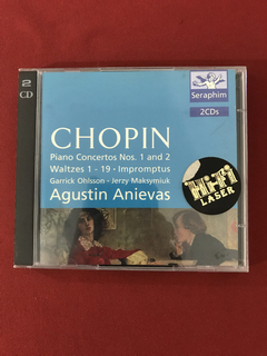 CD Duplo- Agustin Anievas- Chopin- 19 Waltzes- Import- Semin