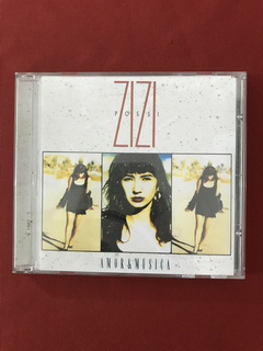 CD - Zizi Possi - Amor & Música - Nacional - Seminovo