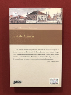 Livro - Melhores Crônicas - José De Alencar - Editora Global - comprar online