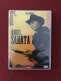DVD - Adeus Sabata - Yul Brynner - Seminovo