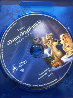 Imagem do Blu-ray Duplo - A Dama E O Vagabundo - Disney - Seminovo