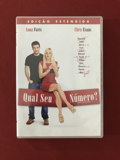 DVD - Qual Seu Número? - Anna Faris - Seminovo