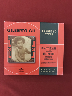 CD - Gilberto Gil - Expresso 2222 - Nacional - Seminovo