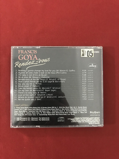 CD - Francis Goya - Rendez-Vouz - 1988 - Nacional - comprar online